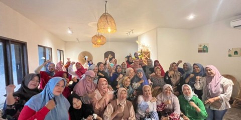 Komunitas Mak-Mak Bakulan Sepakat Menangkan YOK RUSTAM