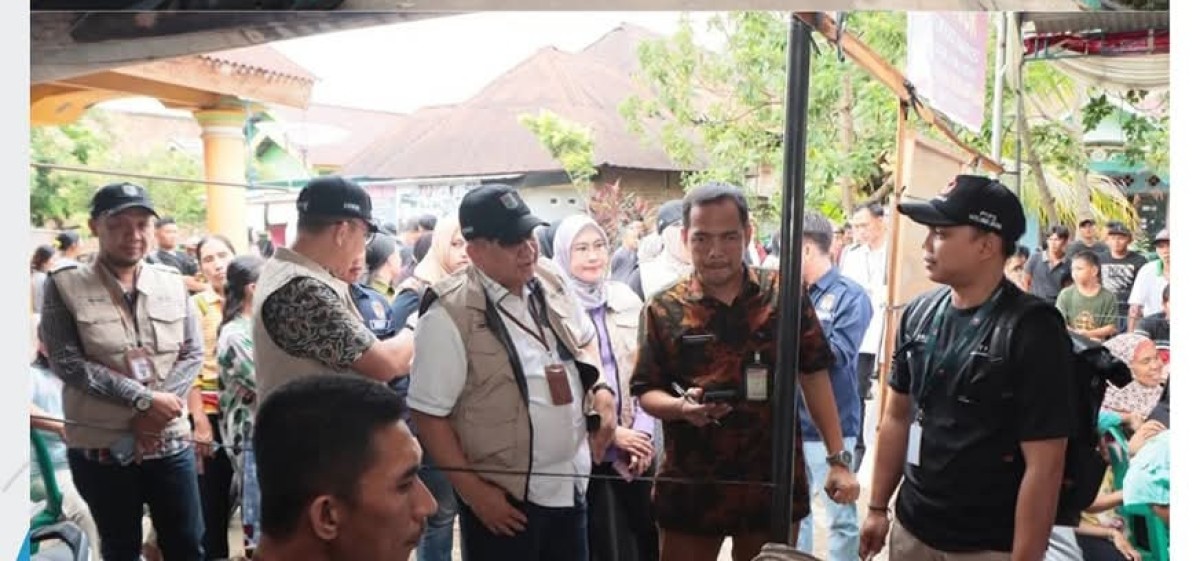 Pj Walikota Turun Langsung Monitoring Pemungutan Suara Pilkada Serentak 2024