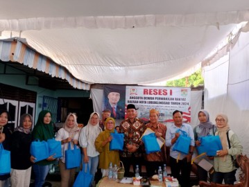 Serap Aspirasi Warga, H. Yaudi Fokus Perbaikan Jalan Dan PJU