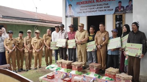Bantu Warga Miskin, Pemkot Lubuklinggau Realisasikan 200 Bedah Rumah