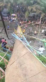 Tragedi Awal Tahun 2025, Jembatan Sungai Malus Putus Wisatawan Terjun Bebas