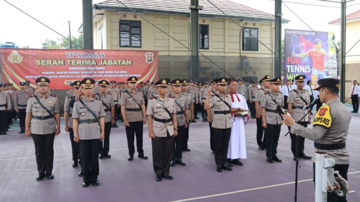 Kapolres Mura Pimpin Sertijab PJU, Berikut Namannya!