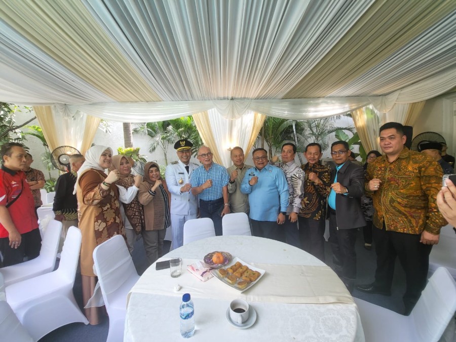 Usai Dilantik, Yoppy Dan Rustam Temui Tokoh Di Rumah Ridwan Mukti