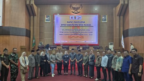 DPRD Mura Umumkan Ramah-Pro Kepala Daerah Terpilih Periode 2025-2030