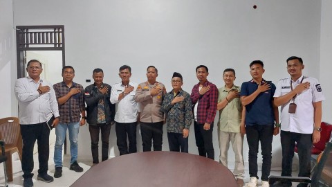 Pertama Dalam Sejarah, Kapolres Lubuklinggau Sambangi Sekretariat PWI Ajak Lawan Hoaks Dan Jaga Kamtibmas