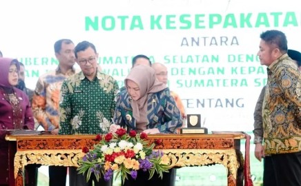Peningkatan Akurasi Data, Bupati Mura MOU Dengan BPS