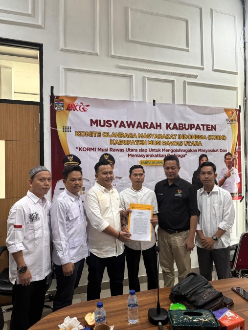 Novriansyah Pimpin KORMI Muratara, Dorong Olahraga Rekreasi