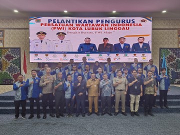 Hadiri Pelantikan PWI, Sinergi Polres Linggau Terjalin Harmonis Dengan Insan Pers