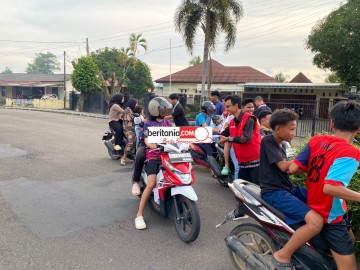 Satintelkam Polres Lubuklinggau Bersama OKP Cipayung Plus Bagi Takji