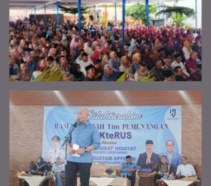 Ribuan Warga Linggau Hadiri Silaturahmi Tim YOKteRUS Di Kediaman Wali Kota Yoppy Karim