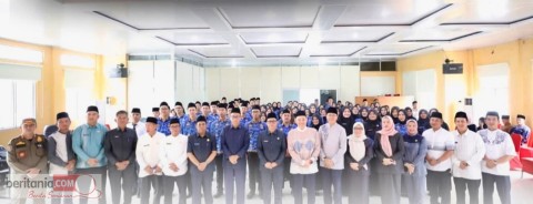 Pelantikan PNS Dan Pengukuhan CPNS Muratara 2026, Sekda Elvandary Tekankan Profesionalisme ASN