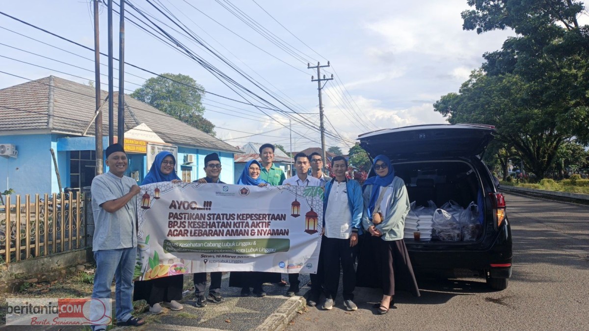 Bagi Takjil  Bersama PWI, BPJS Kesehatan Pastikan Layanan JKN Tetap Optimal Selama Libur Lebaran 2026