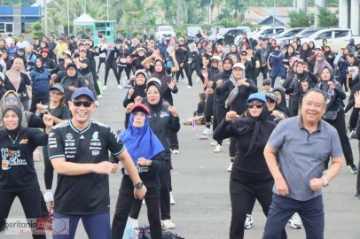 Wagub Sumsel Cik Ujang Puji Kemegahan TOM Lubuk Linggau
