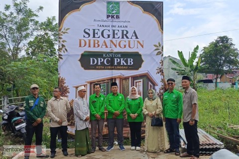DPC PKB Linggau Doa Bersama, Bangun Kantor Baru