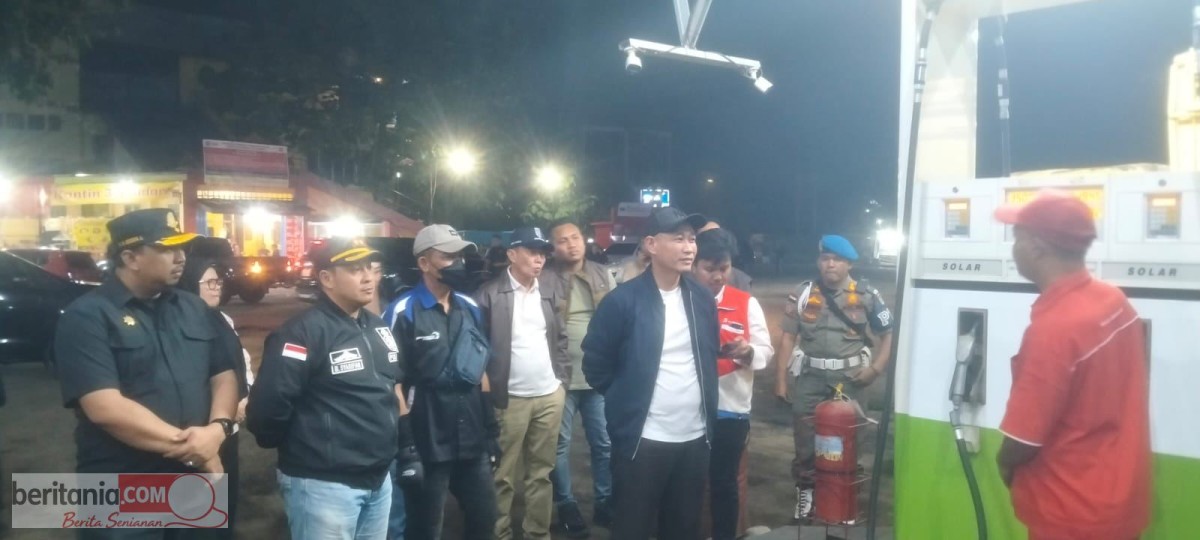 Sidak SPBU Lubuklinggau, Wali Kota Yoppy Karim Evaluasi Antrian Solar Dan Atur Jam Pengisian BBM