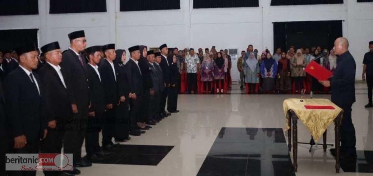 Yoppy Karim Lantik Ketua RT Se-Kota Lubuk Linggau, Tekankan Amanah Dalam Pelayanan