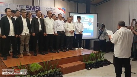 Ketua SMSI Sumsel Jon Heri Lantik 8 Pengurus SMSI Kabupaten/Kota